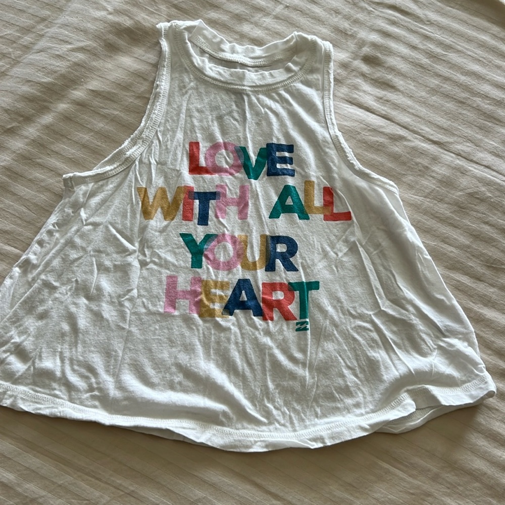 Billabong girls small tank